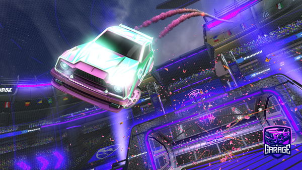 A Rocket League car design from MissAmerica2120