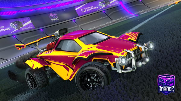 A Rocket League car design from Nightfaller_45