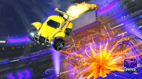 A Rocket League car design from Ggzjtoshsbh