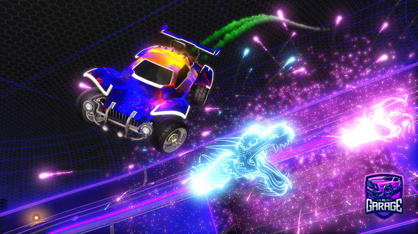 A Rocket League car design from DrippyCat_Rl