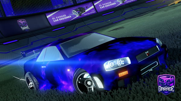 A Rocket League car design from swirly_nubito