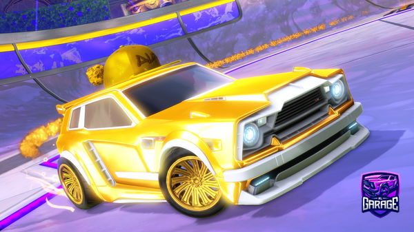 A Rocket League car design from GriddyGod