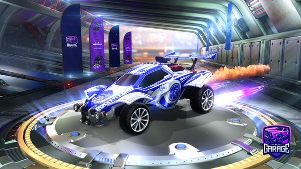 A Rocket League car design from Telekom97