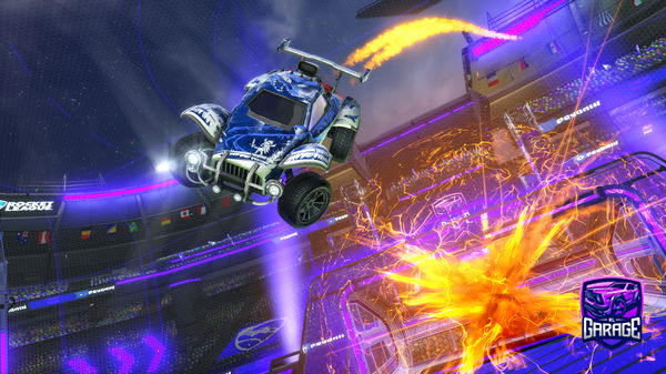 A Rocket League car design from Tifne