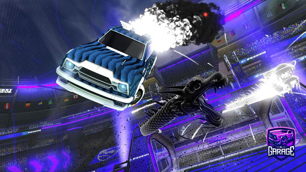 A Rocket League car design from NissanSkyline10