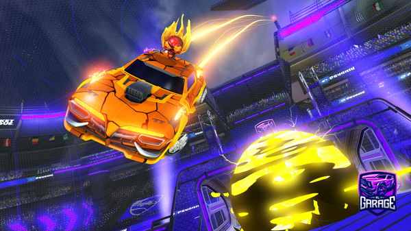 A Rocket League car design from Superboost2874