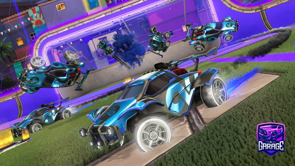 A Rocket League car design from Molerat35