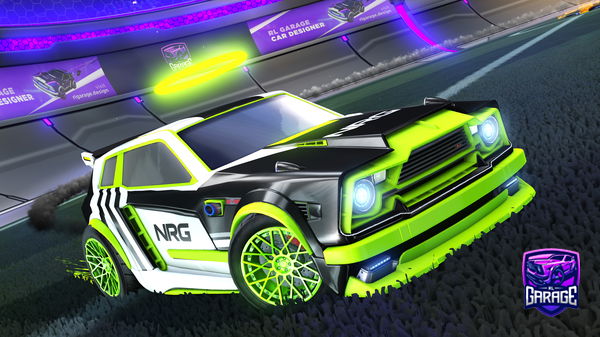 A Rocket League car design from LividFalcon