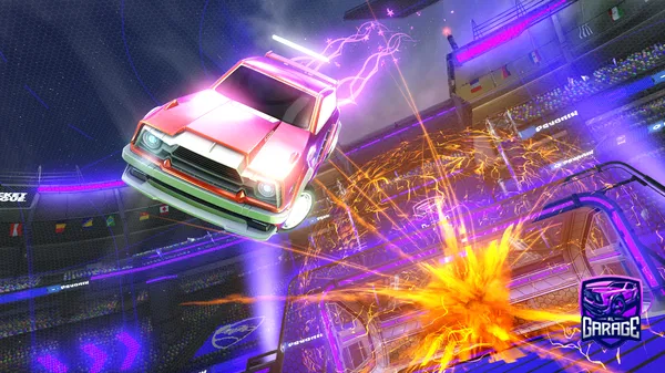 A Rocket League car design from vstrnsucksatrl