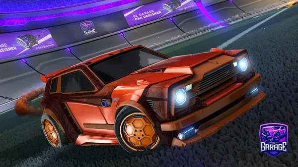 A Rocket League car design from onyXD_