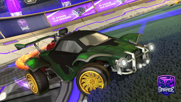 A Rocket League car design from sillyrl_designs