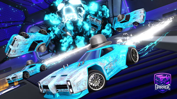 A Rocket League car design from BillyRobbo