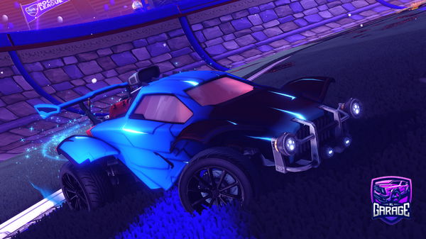 A Rocket League car design from Crazy_Cars