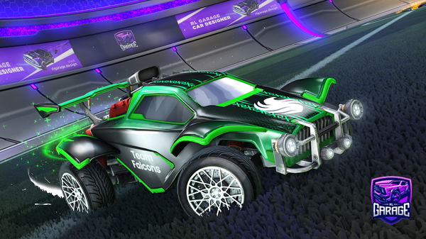 A Rocket League car design from Sharkie-Boy