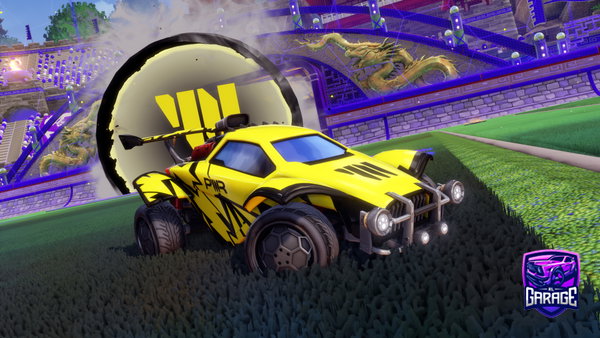 A Rocket League car design from EZI_069
