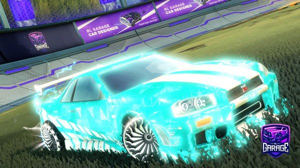 A Rocket League car design from TNT_GOD_09
