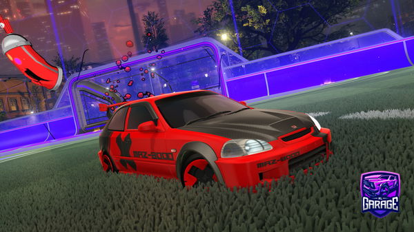 A Rocket League car design from BritishBird