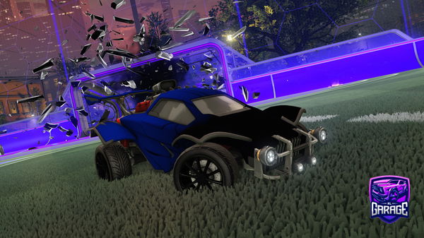 A Rocket League car design from FoxxyClips