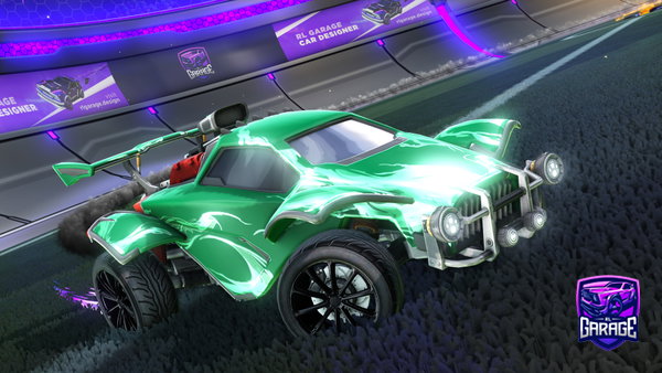 A Rocket League car design from juanzentral