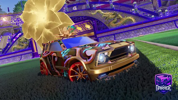 A Rocket League car design from Kugelmagnet69