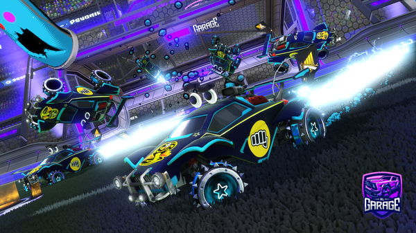 A Rocket League car design from JayTrain