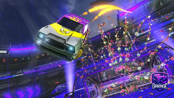 A Rocket League car design from Monster_Np