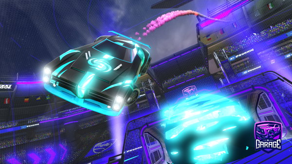 A Rocket League car design from Fishy__JoJo