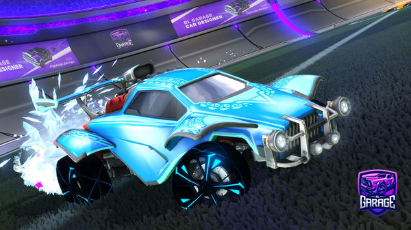 A Rocket League car design from Jawg_774