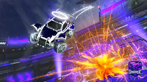 A Rocket League car design from fadethem-
