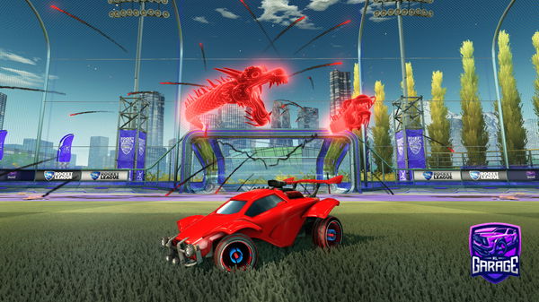 A Rocket League car design from Typhon357