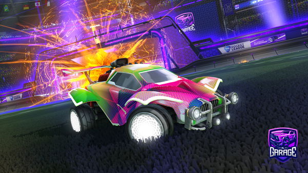 A Rocket League car design from FIREone62