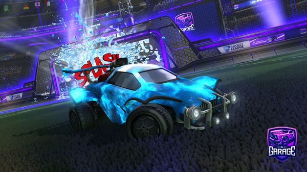 A Rocket League car design from AIM17-RL