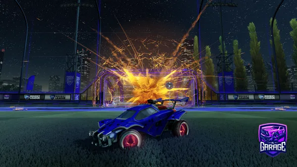 A Rocket League car design from MTGX