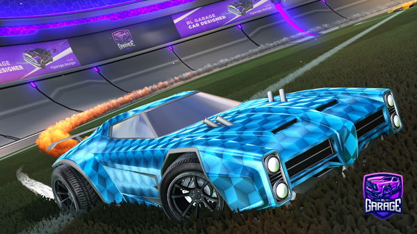 A Rocket League car design from gar-7