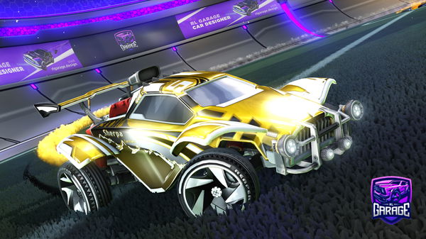 A Rocket League car design from Tlar6