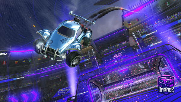 A Rocket League car design from NZ1-XT