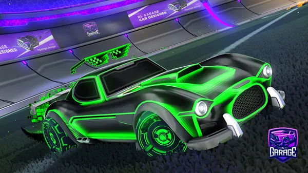 A Rocket League car design from Dylan2000YT