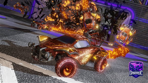 A Rocket League car design from justf0xy