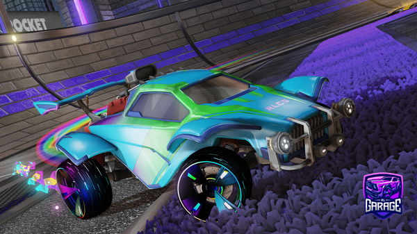 A Rocket League car design from BransonWinn