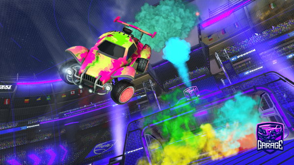 A Rocket League car design from BznanaIsaa