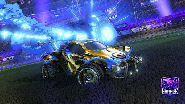 A Rocket League car design from JulGlezL