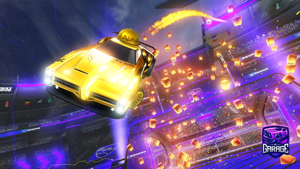 A Rocket League car design from dribble2142