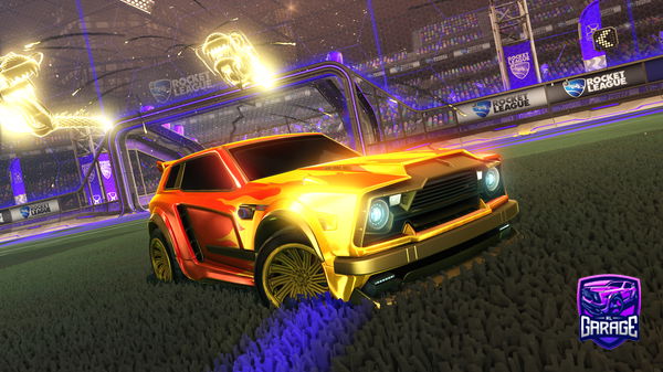 A Rocket League car design from Ice_spice