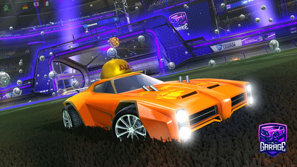 A Rocket League car design from M3LEE