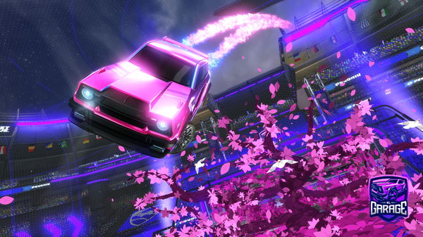 A Rocket League car design from BigBigThias