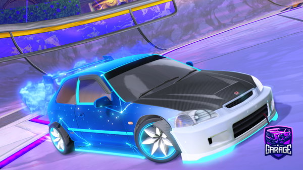 A Rocket League car design from Kles_016