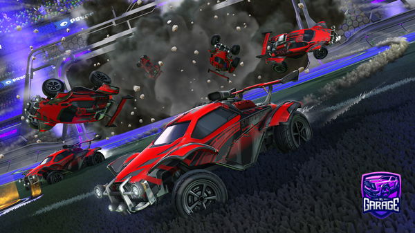 A Rocket League car design from LIVENSTERE0