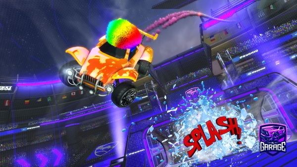 A Rocket League car design from Austeeno