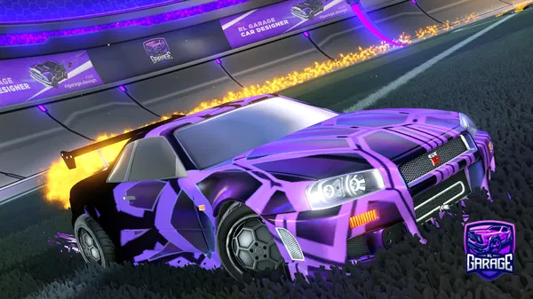 A Rocket League car design from ARZ17RD