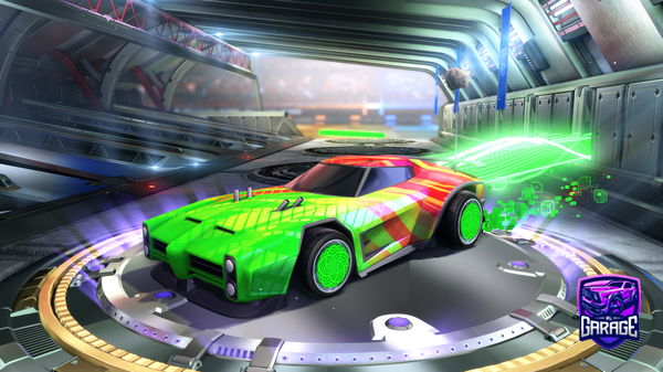 A Rocket League car design from Electroxical